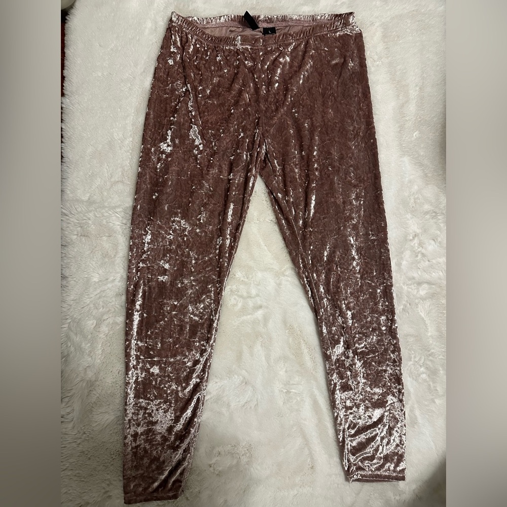 Pink Velvet Bottoms